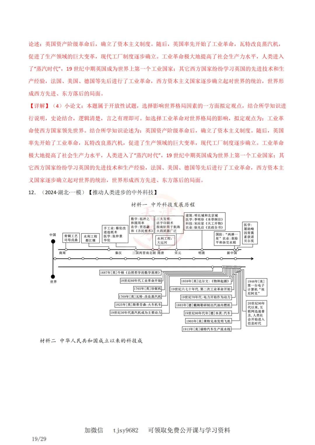 中考历史答题模板11——小论文题 第21张 中考历史答题模板11——小论文题 第21张