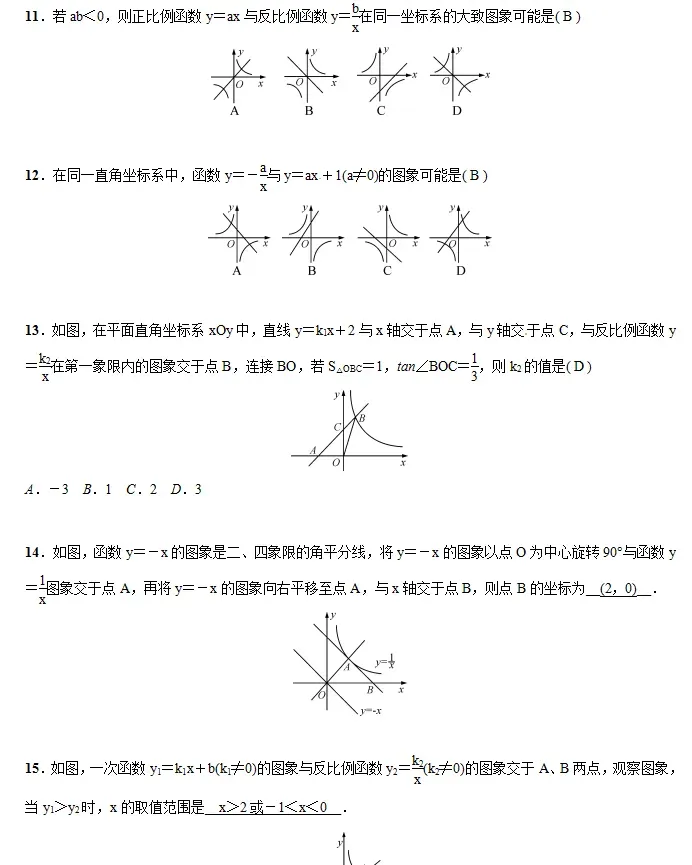 中考数学 | 28种核心题型全解析,寒假每天一练! 第16张