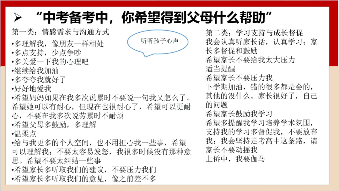 【家长会】中考在即,家长可以为孩子备考做什么准备? 第2张