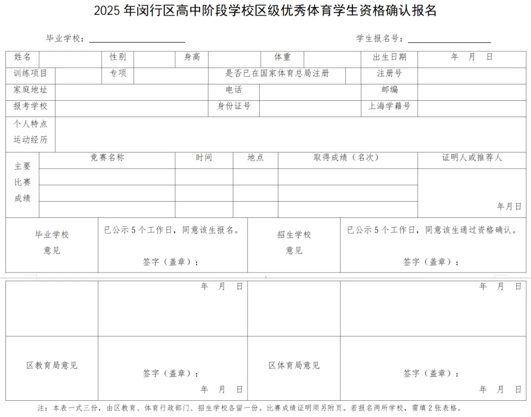 中考最高优惠80分!上海16区区级优秀体育生招生要求、参考分数线整理出炉! 第40张