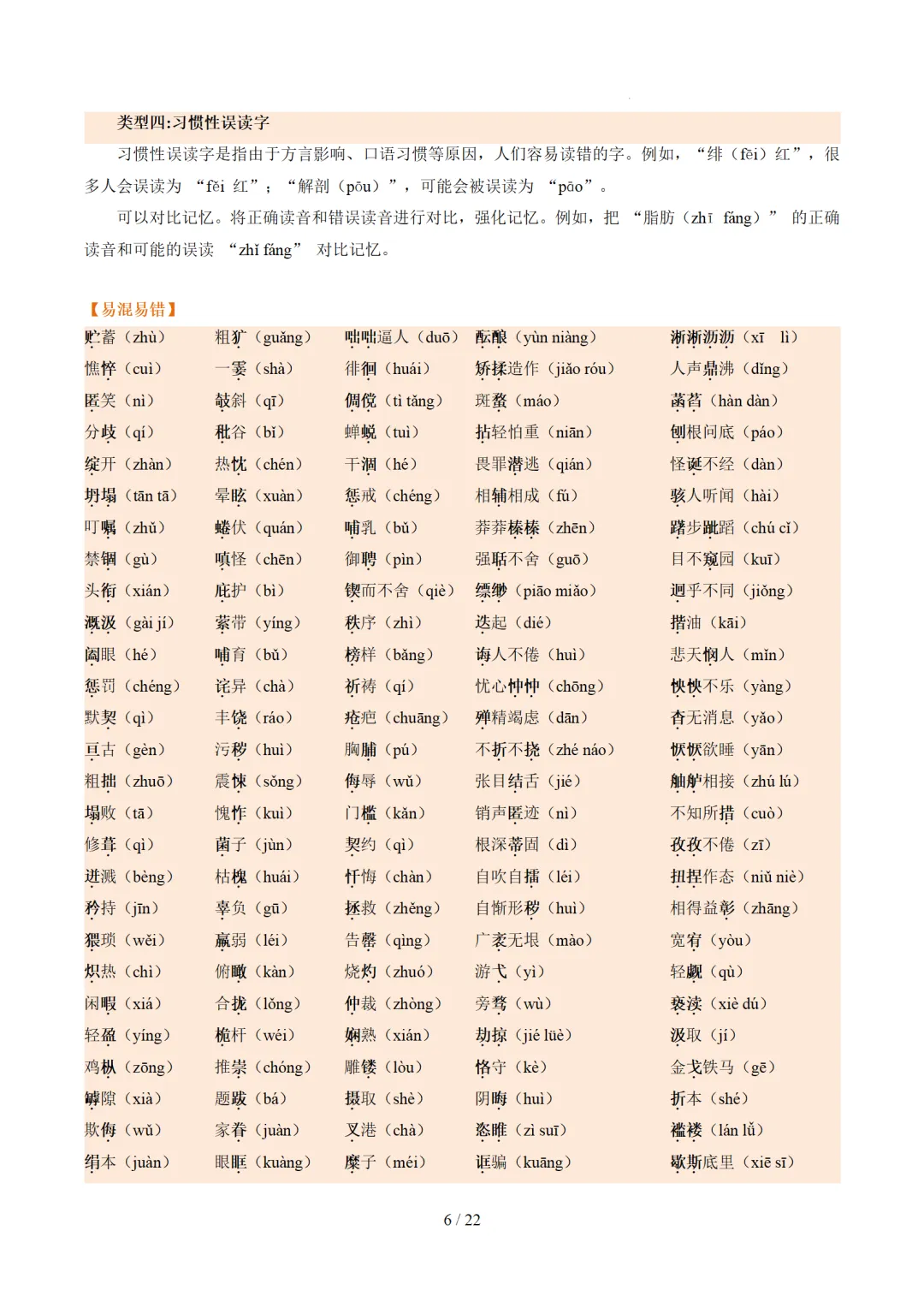 2026年中考复习第01讲《汉字:字音、字形、字义》讲练测 第66张 2026年中考复习第01讲《汉字:字音、字形、字义》讲练测 第66张