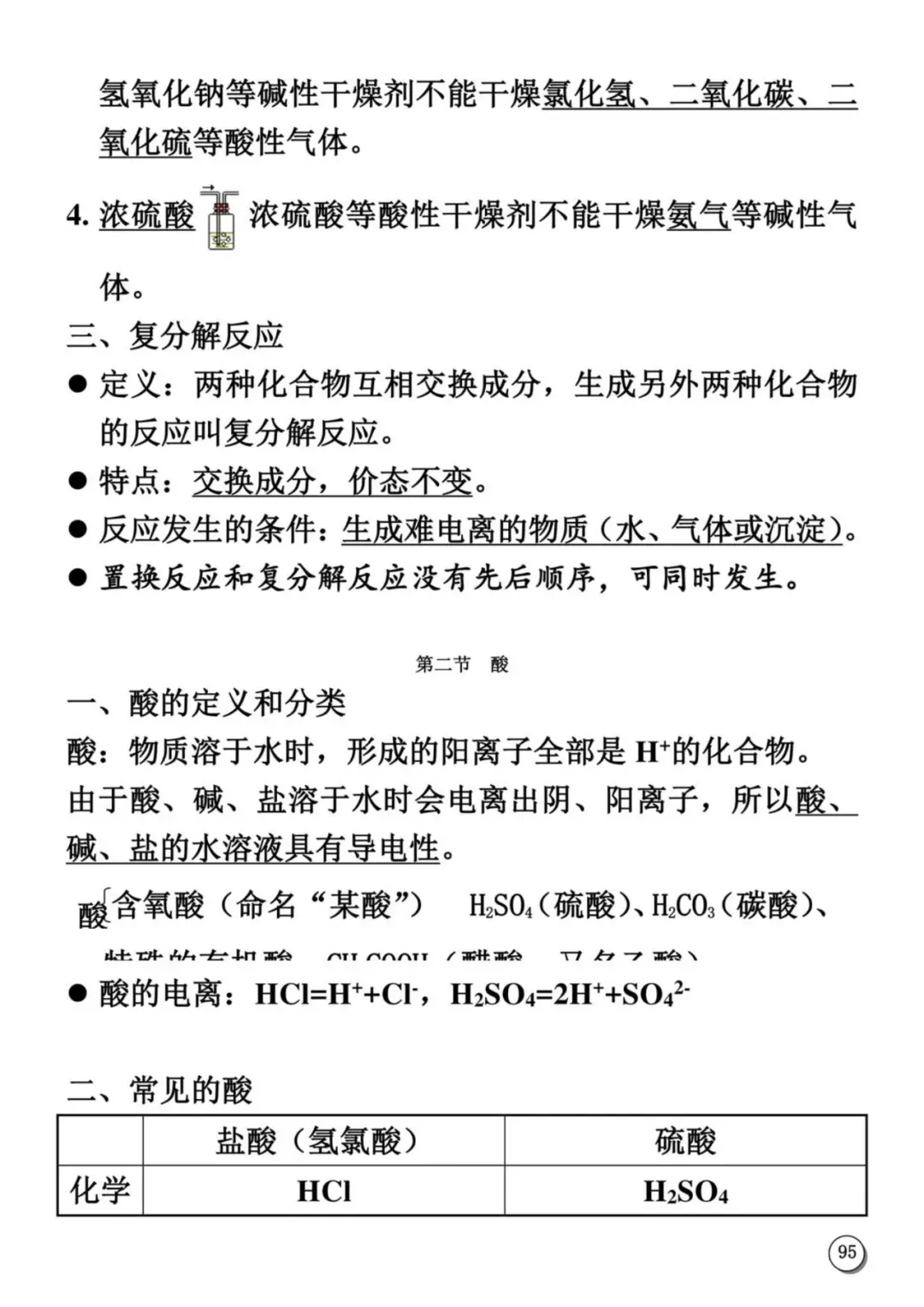 天津中考化学满分学霸笔记(大全)-第23张图片-四季读书网 天津中考化学满分学霸笔记(大全)-第23张图片-四季读书网