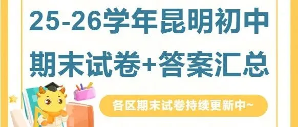 速存!2025年云南省中考真题+答案解析高清PDF版 第22张
