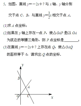 【名师支招】中考含参一次函数及综合题 第22张