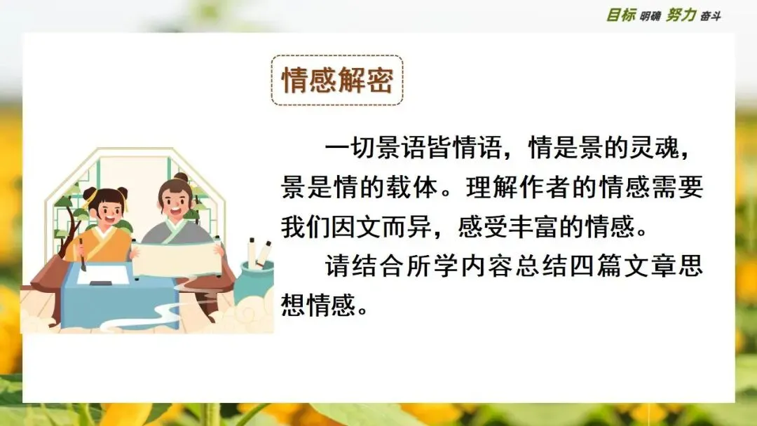 中考文言文大单元复习:风景中的人文情怀 第24张