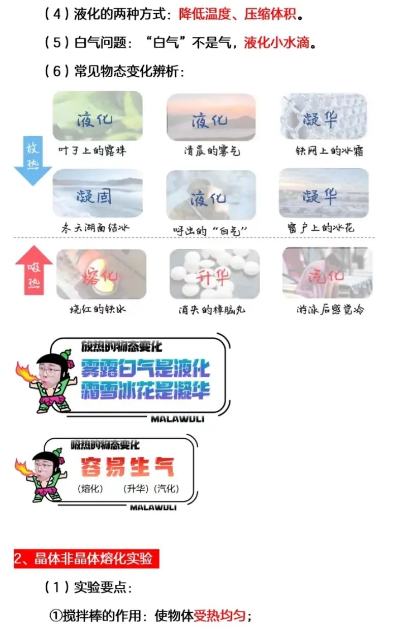 中考物理一轮复习之光学+物态变化+内能热机 第20张