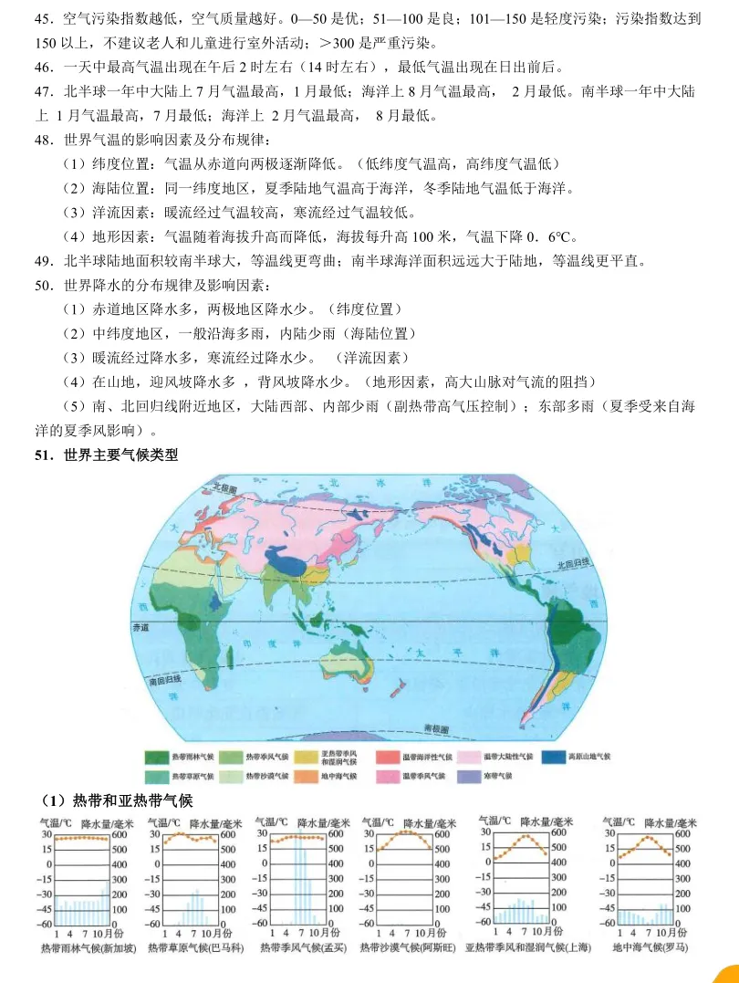 【2026中考地理】世界地理概况83个核心考点 第5张