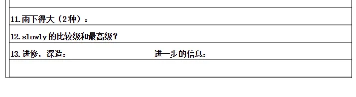 中考必备语法及默写版 第47张