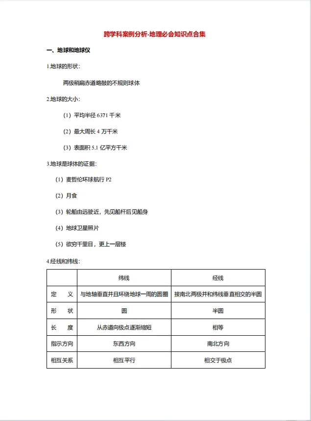 中考15分攻坚战!《跨学科案例分析生物地理必背知识点》免费领,攻克上海特色题型,赢取关键分数! 第6张 中考15分攻坚战!《跨学科案例分析生物地理必背知识点》免费领,攻克上海特色题型,赢取关键分数! 第6张
