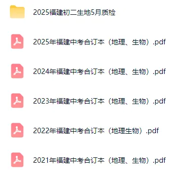 【初二必备】中考生物地理复习资料,人手一份!(电子版可打印) 第17张