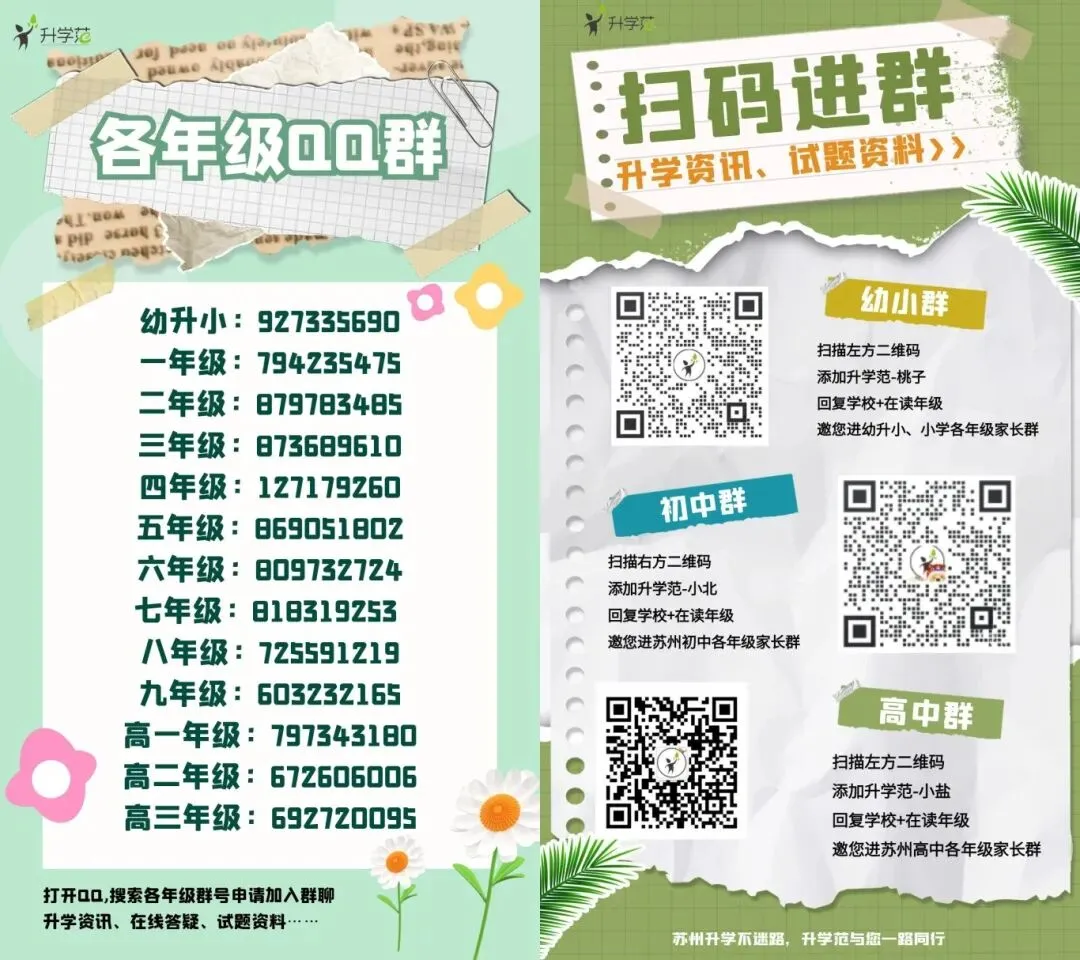 苏州中考+高考必背古诗文和名著篇目汇总!附资料领取! 第11张 苏州中考+高考必背古诗文和名著篇目汇总!附资料领取! 第11张