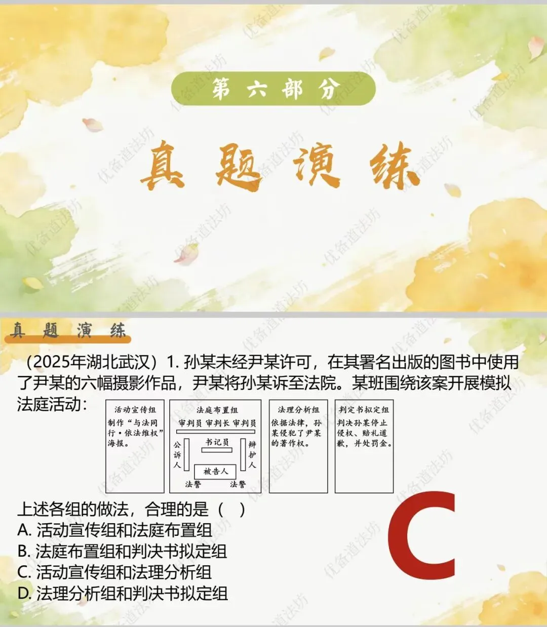 2026年中考一轮复习 13.行权履责守底线 做守法懂法公民[八上第二单元、八下第二单元](课件+教学设计+导学案+必背知识)-第15张图片-四季读书网