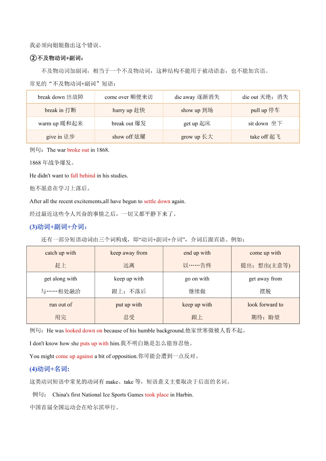 【中考专项英语】《专题14 动词 知识清单+易错专练》完整高清电子版可打印-第13张图片-四季读书网 【中考专项英语】《专题14 动词 知识清单+易错专练》完整高清电子版可打印-第13张图片-四季读书网