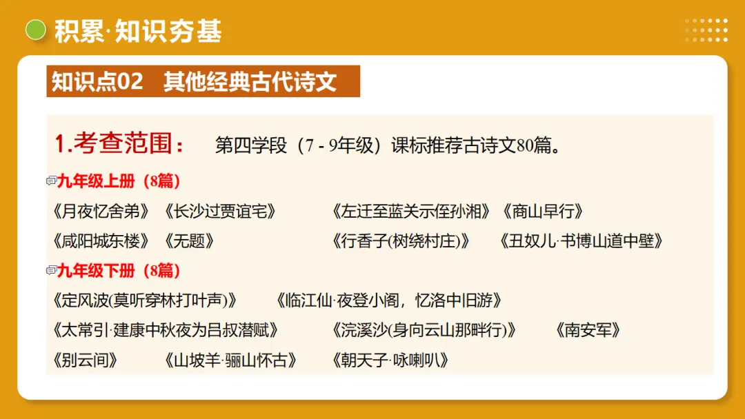 2026年中考复习第05讲《名句名篇默写》讲练测 第21张