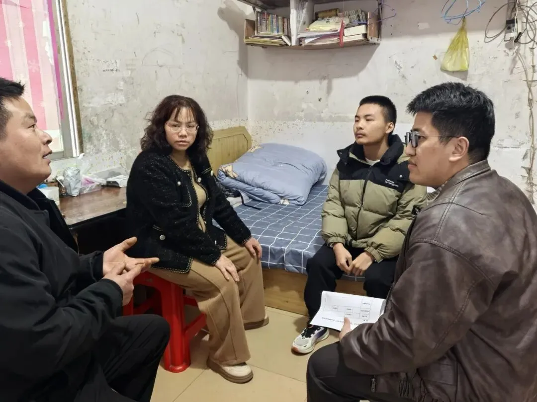 【家校同行】家校同心战百日 冬访送暖备中考 ——初三年段寒假家访活动纪实 第29张