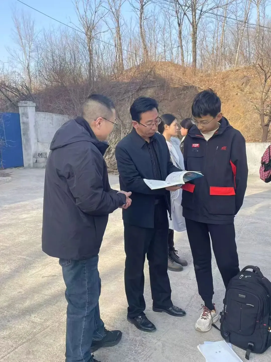 寒假家访行,情暖中考路——里辛初级中学九年级家访纪实 第16张