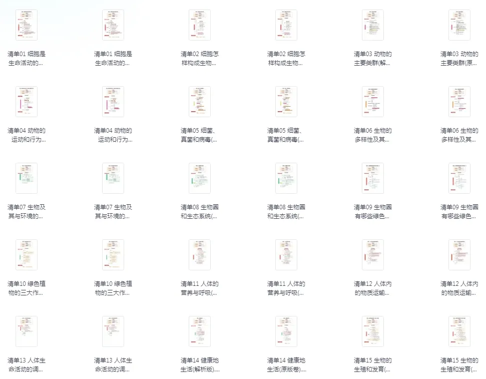 【中考复习】2025中考总复习《专题训练•夯实基础》九科全套(学生+教师版) 第6张 【中考复习】2025中考总复习《专题训练•夯实基础》九科全套(学生+教师版) 第6张