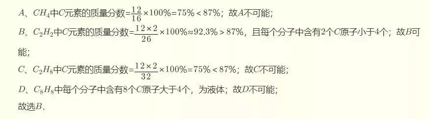 初中化学中考专题——定量分析题 第7张