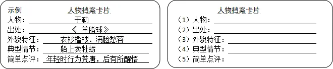 《西游记》中考简答题(人物) 第4张