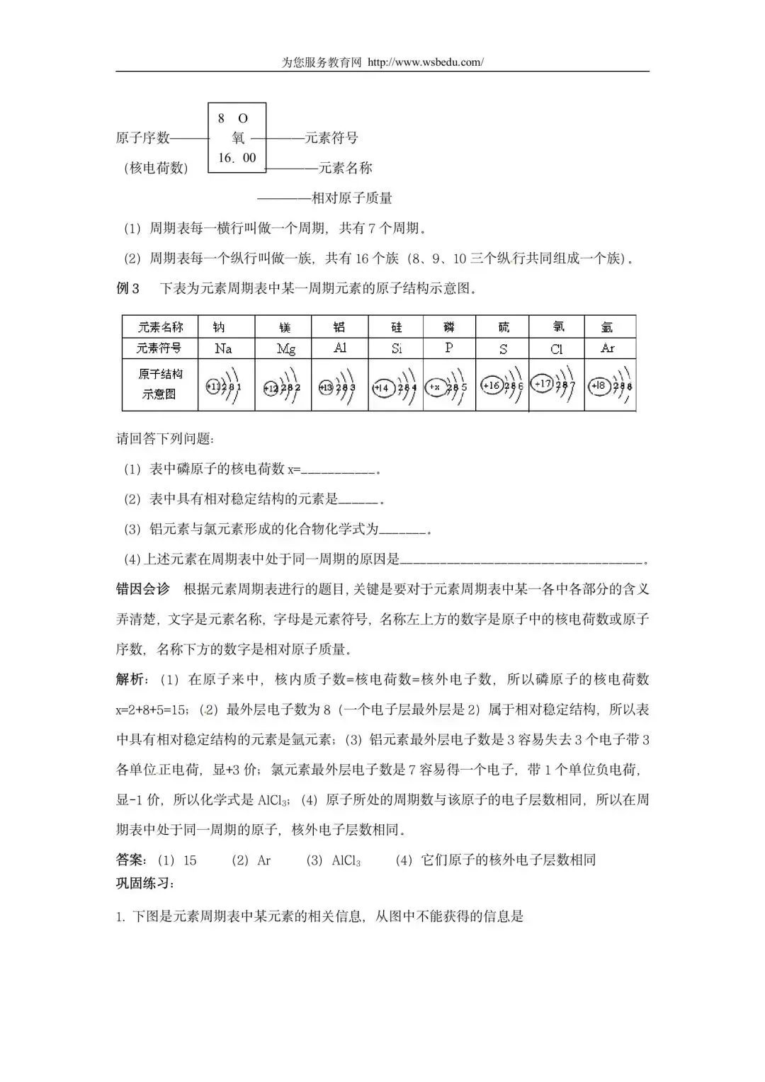 中考易错辨析:元素 第2张