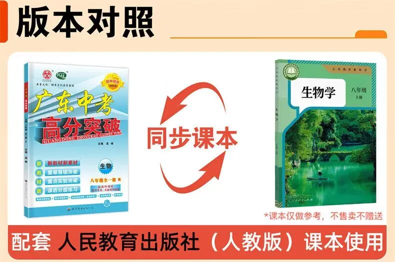 初二物理人教版高分突破 广东中考同步练习册 初中辅导训练-第24张图片-四季读书网