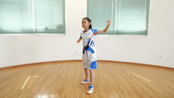 中考教学视频/伟杰正手发高远球 第9张