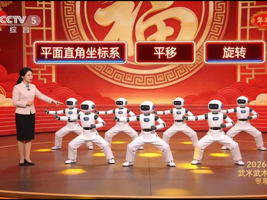 2026年春晚里潜藏的中考数学考点,作为老教师,我来给你一一道来 第2张 2026年春晚里潜藏的中考数学考点,作为老教师,我来给你一一道来 第2张