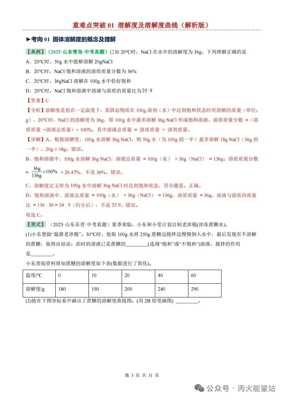 2026中考化学一轮复习讲练测-第4张图片-四季读书网