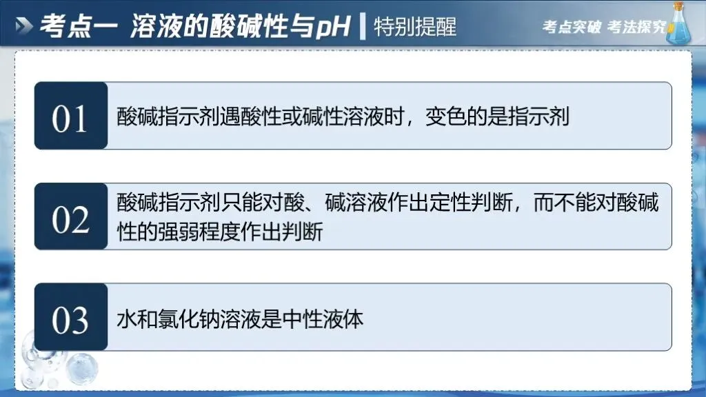 中考化学专题复习 | 专题七《常见的酸和碱》课件+配套教学设计 第15张