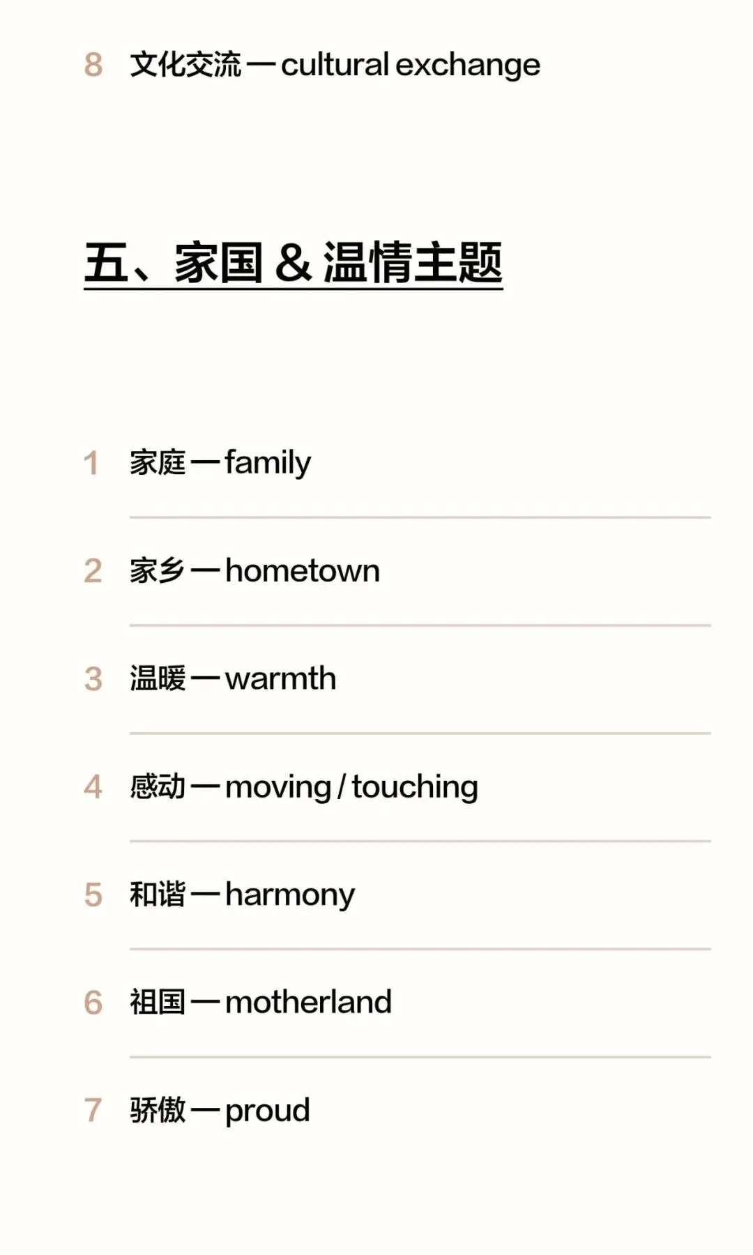 2026春晚中的中考英语场景词汇 第5张