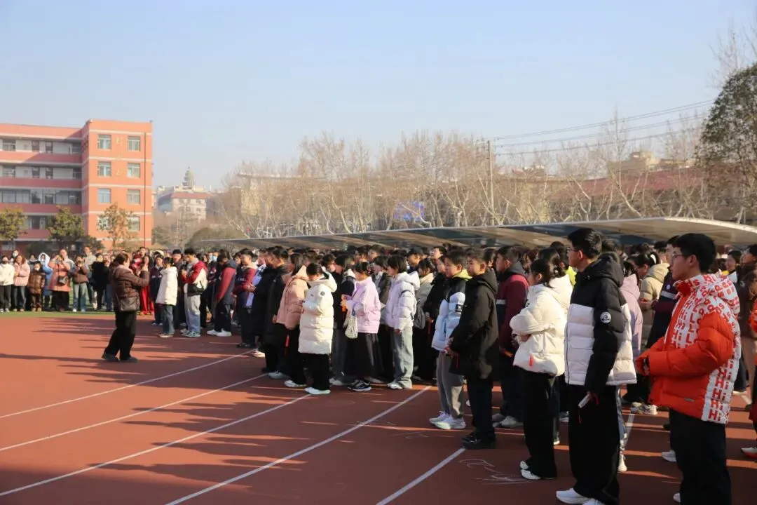 新海动态 | 马跃新程 逐梦中考——新海实验中学新春励志祈福活动圆满举行 第6张