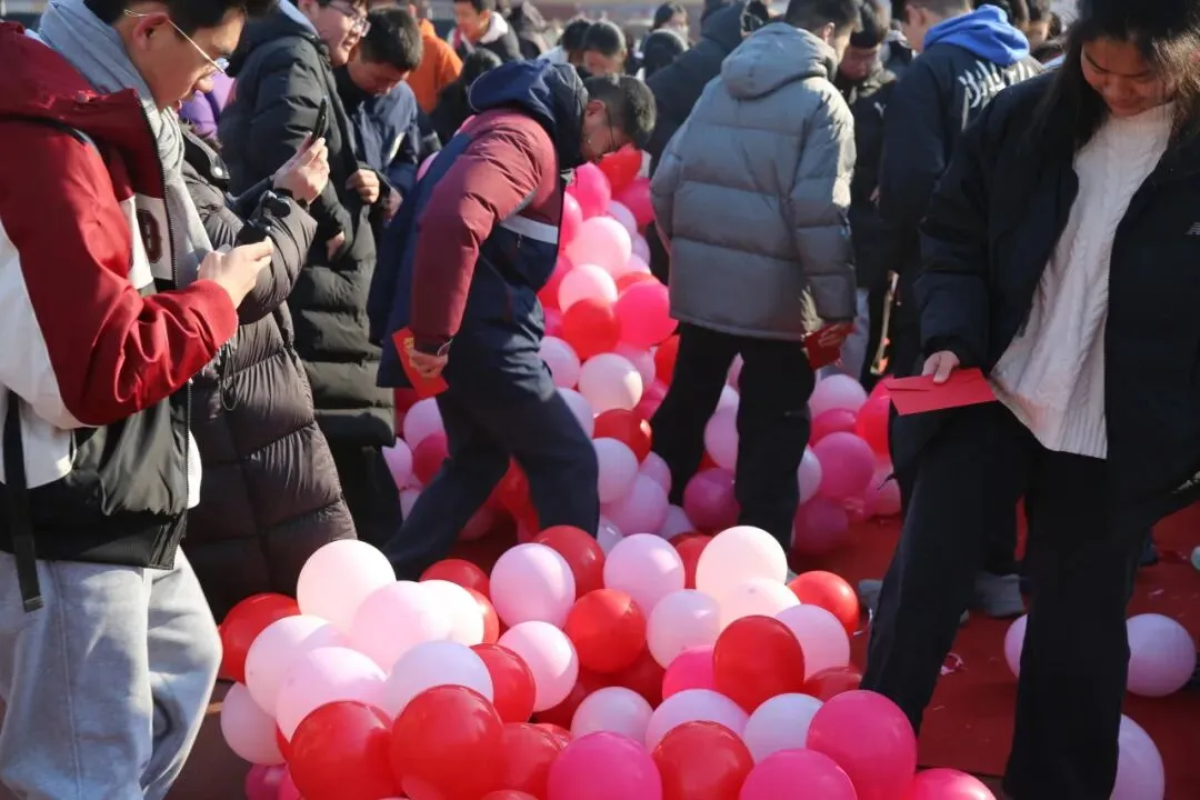 新海动态 | 马跃新程 逐梦中考——新海实验中学新春励志祈福活动圆满举行 第13张