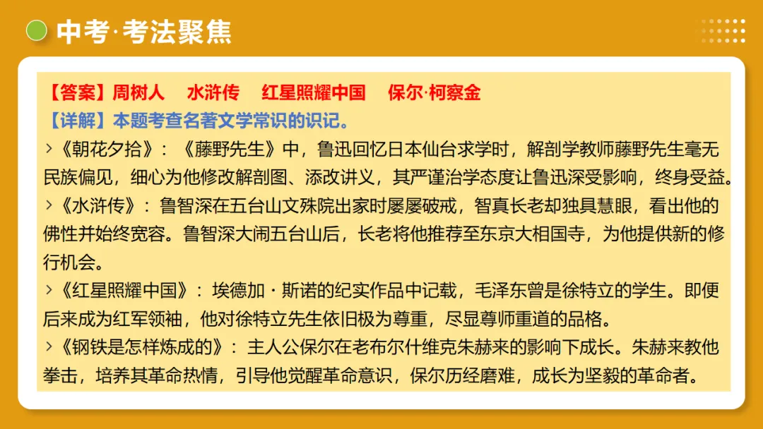 2026年中考语文复习第06讲《文学文化常识》讲练测 第37张