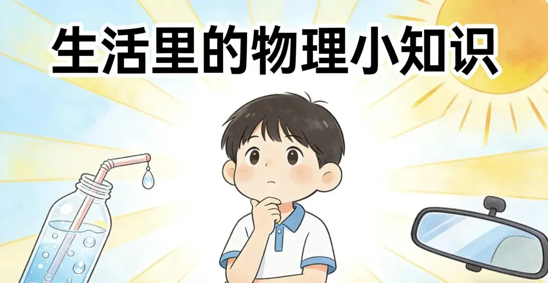 物理在生活·第三期|藏在身边的中考必考点,一看就会! 第1张