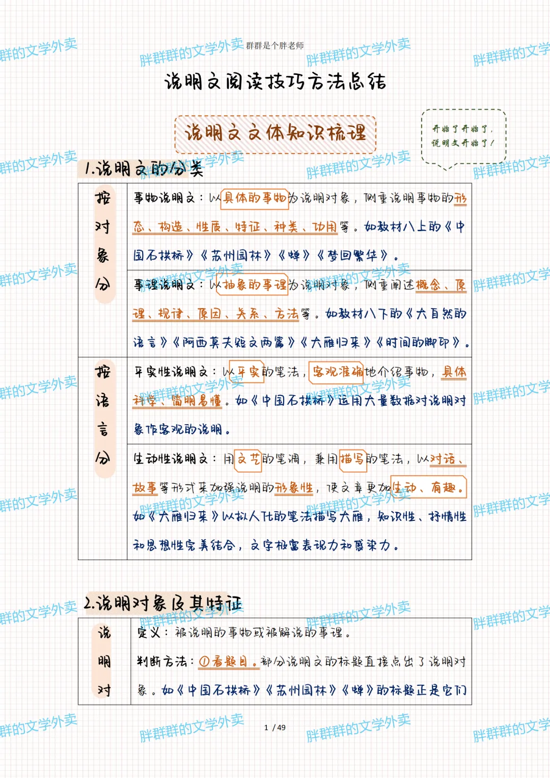 2026中考系统化总复习第1讲——阅读答题格式(49页 超级全 方便复习版 可送) 第14张 2026中考系统化总复习第1讲——阅读答题格式(49页 超级全 方便复习版 可送) 第14张