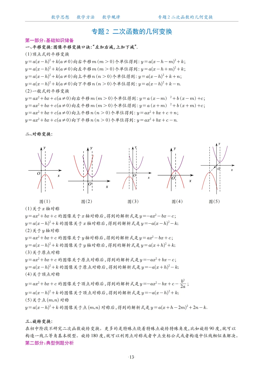 2026中考数学二次函数压轴题20大专题 第15张