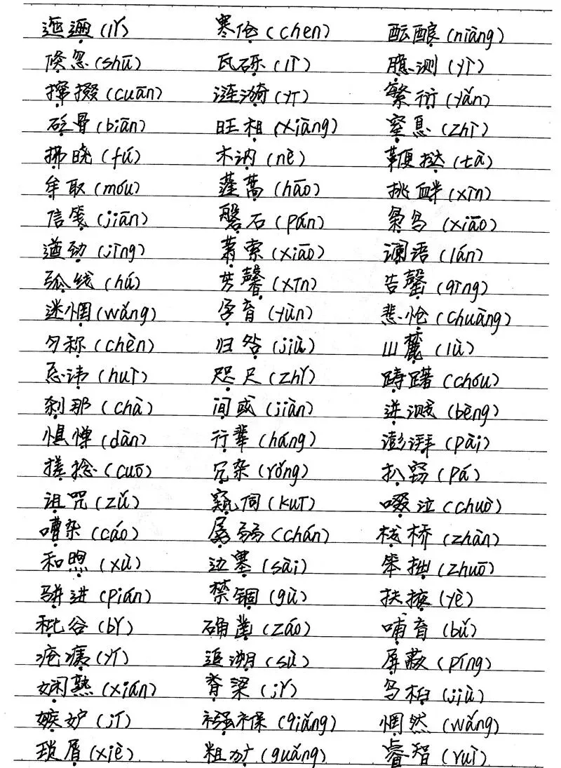 500多页中考状元高清手写笔记曝光,老师都抢着拿去打印... 第34张