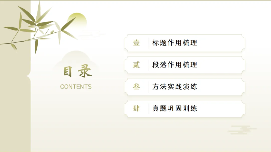 2026年中考文学类作品阅读专题复习:标题和段落的作用ppt 第3张