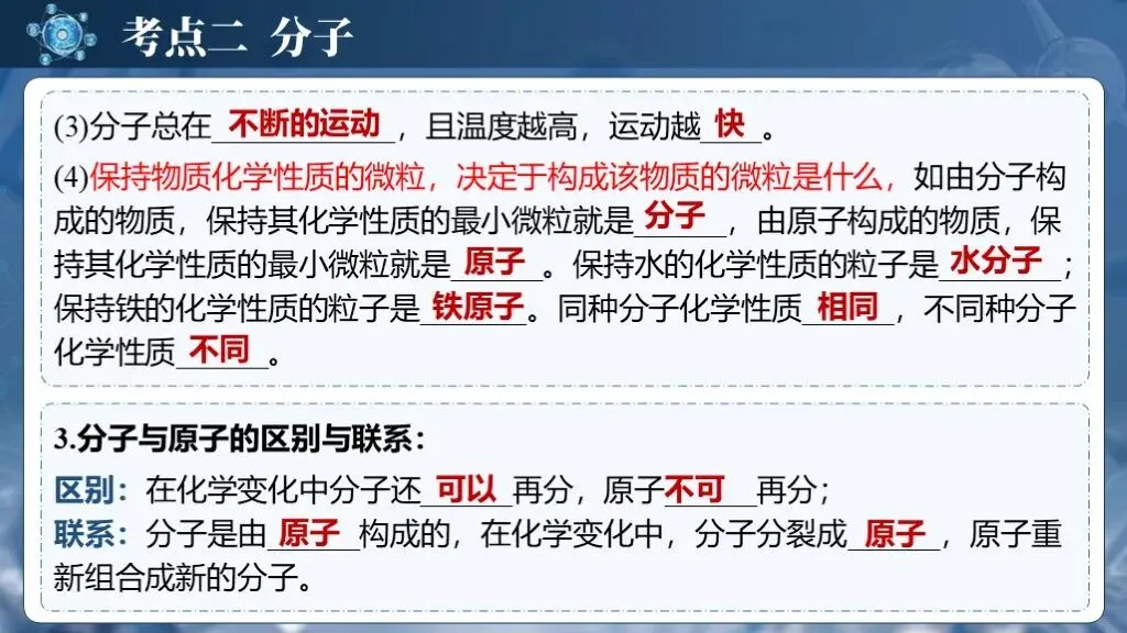 中考化学专题复习 | 专题九《物质的分类构成物质的微粒》课件+配套教学设计 第18张 中考化学专题复习 | 专题九《物质的分类构成物质的微粒》课件+配套教学设计 第18张