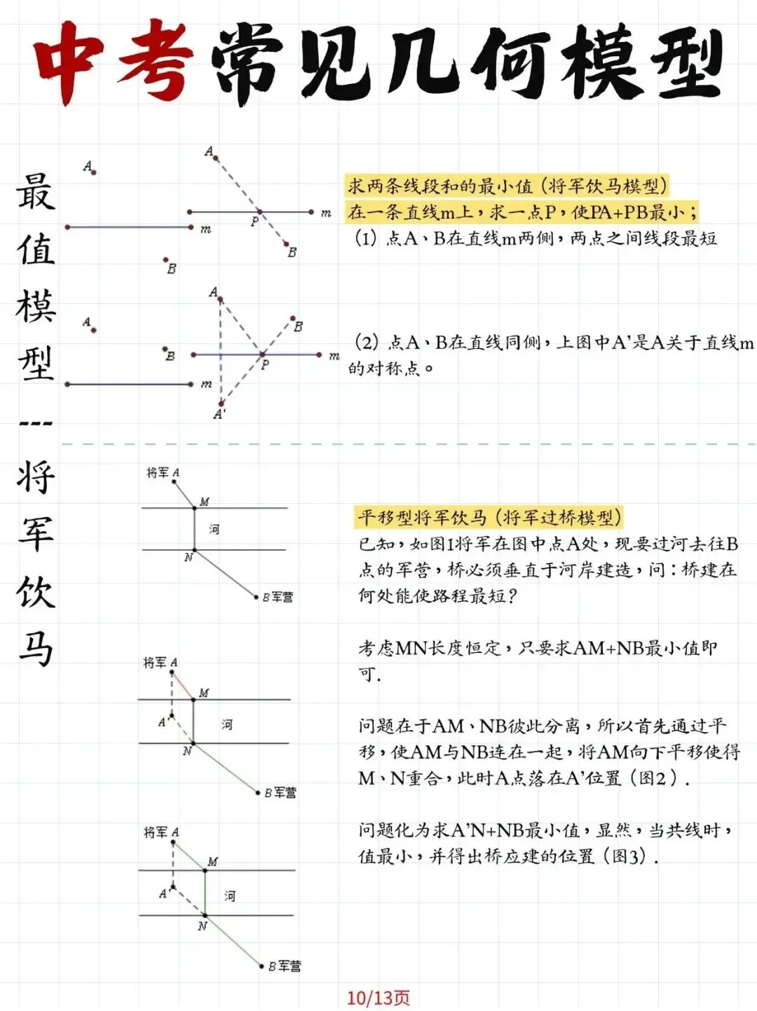 初中几何不用愁!中考常见模型全在这 第10张