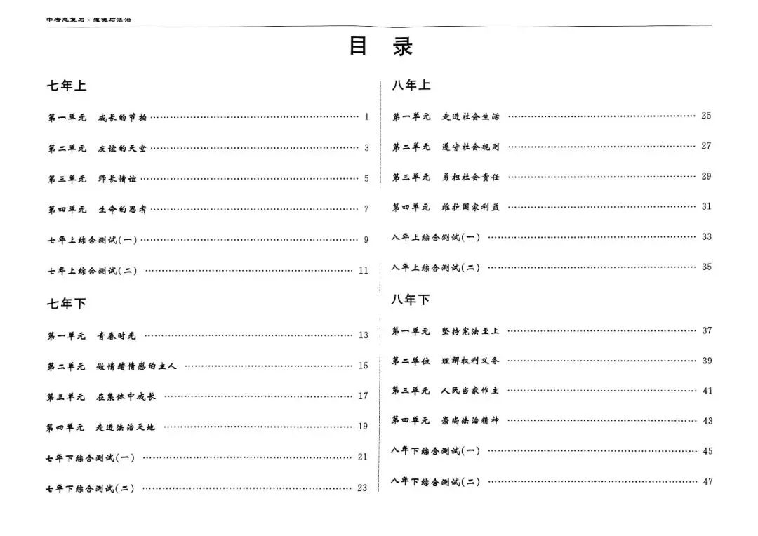 20260113 文曲星 中考总复习(道法)0114更新 第2张 20260113 文曲星 中考总复习(道法)0114更新 第2张