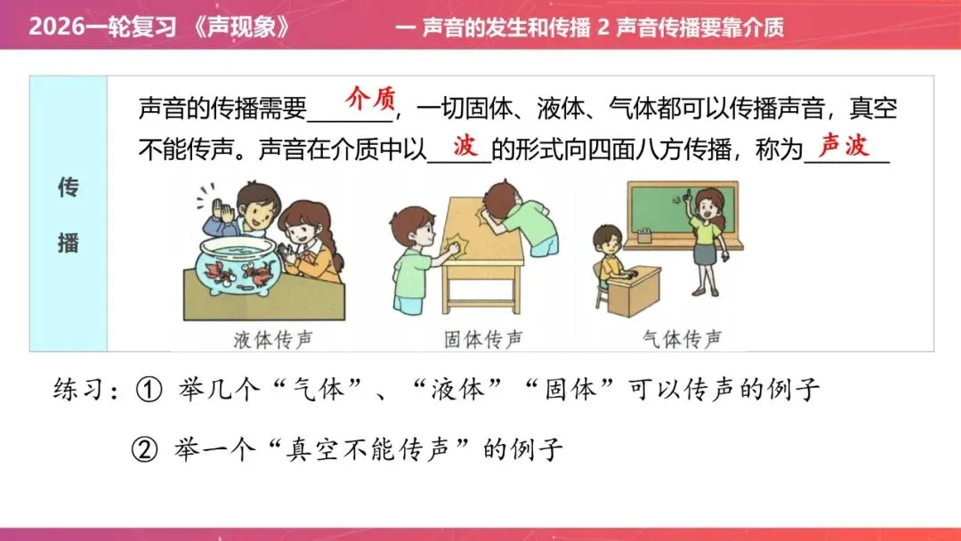 【希沃课件】刚更新的2026中考一轮复习 《声现象》希沃白板课件 第9张