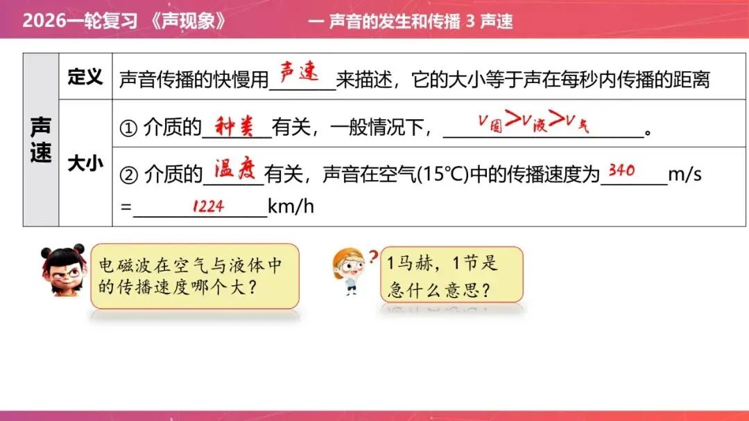 【希沃课件】刚更新的2026中考一轮复习 《声现象》希沃白板课件 第11张