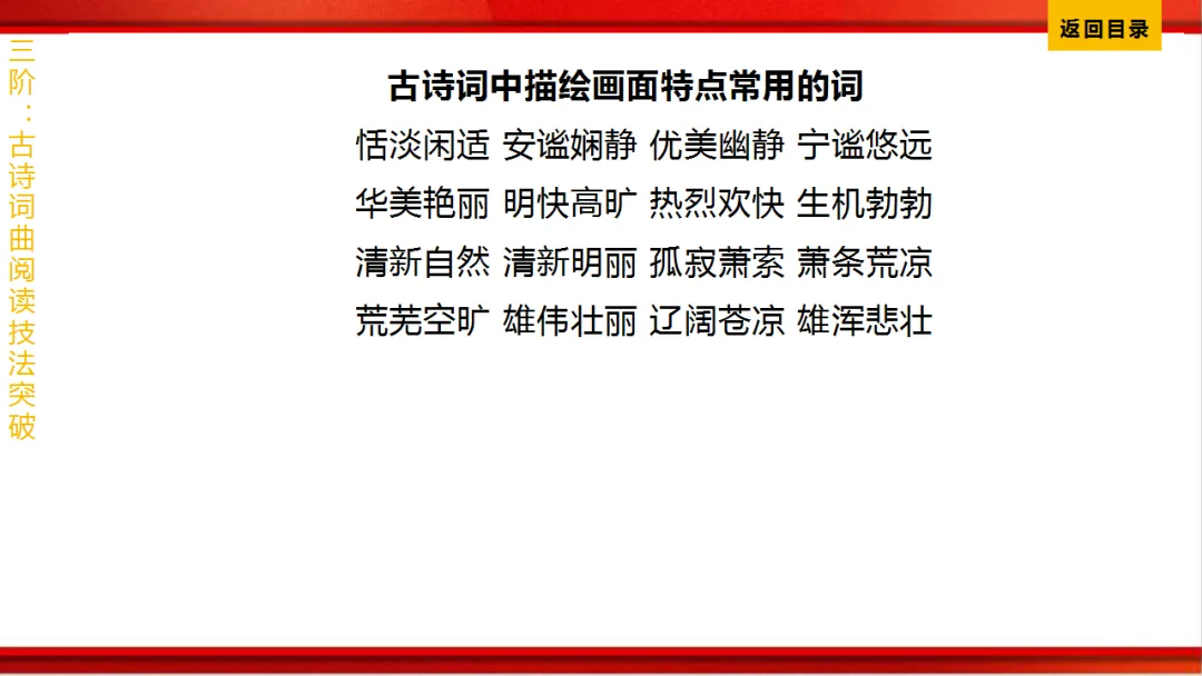 2026年中考语文第一轮复习 专题八《古诗词曲鉴赏》ppt 第365张