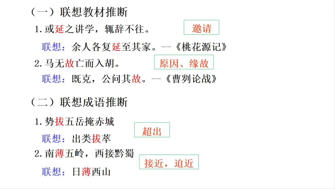助力·同行 | 中考专项复习之古文阅读(一) 第12张