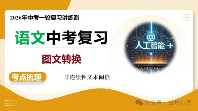 【备战中考】第02讲 图文转换(复习课件)(全国通用)2026年中考语文一轮复习讲练测-第4张图片-四季读书网 【备战中考】第02讲 图文转换(复习课件)(全国通用)2026年中考语文一轮复习讲练测-第4张图片-四季读书网
