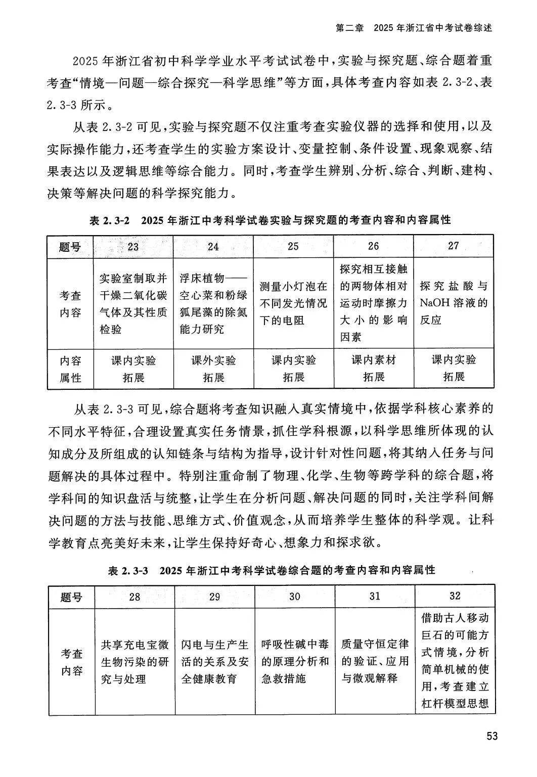 【浙江中考】2025年浙江中考命题解析(语数英科社) 第3张