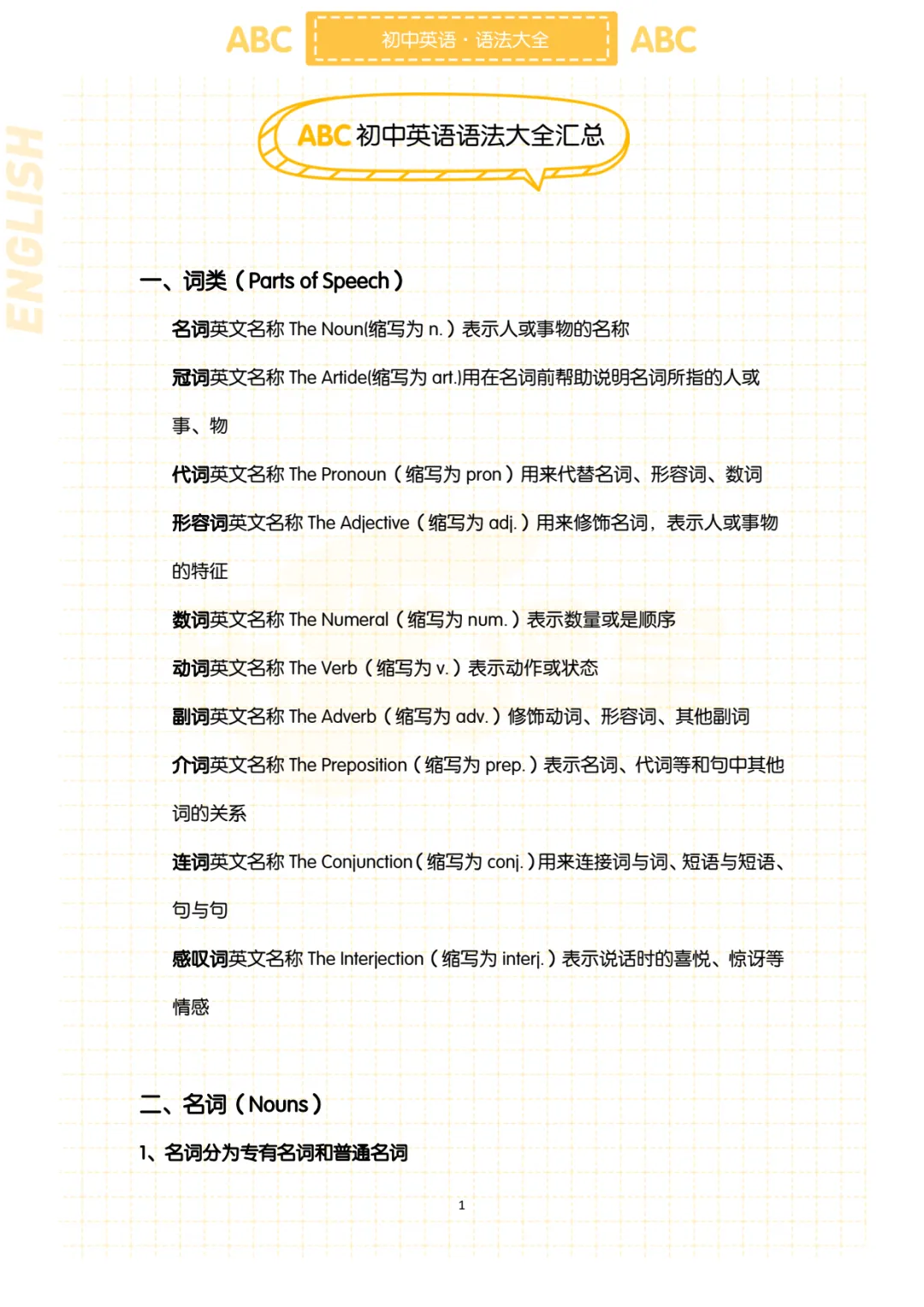 初中各科《中考复习提分秘籍》PDF电子版可打印,语文/数学/英语/物理/化学,复习资料包(下载电子版) 第5张