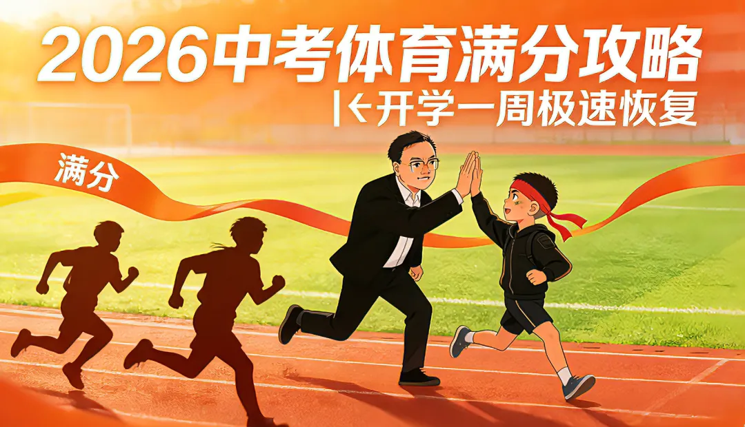 寒假躺平后如何一周找回状态?这份中考体育恢复计划请查收 第2张 寒假躺平后如何一周找回状态?这份中考体育恢复计划请查收 第2张