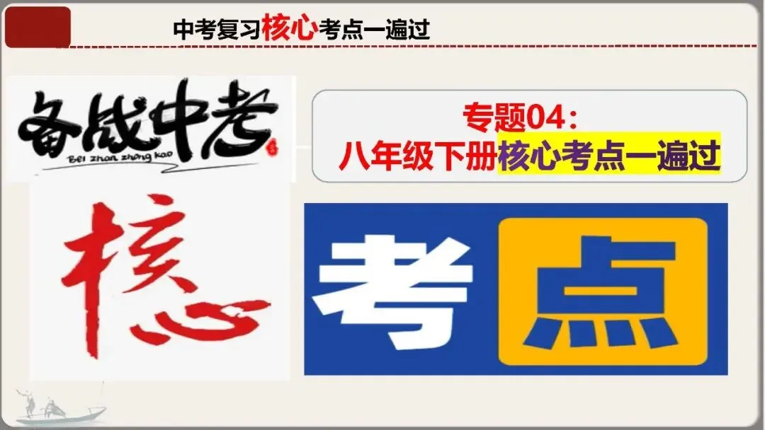 中考历史核心考点复习课件——中国现代史专题(八年级下册历史) 第4张